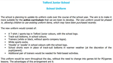 Telford Junior School Telford Junior School