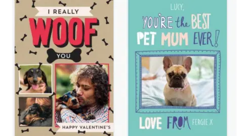 Moonpig cards People are increasingly buying cards for their pets