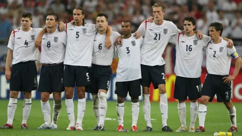 Getty Images England lost to Portugal on penalties