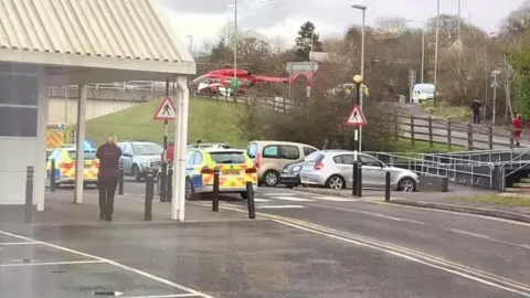 Dispute' before shopper crash death at Sainsbury's