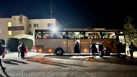 Jakub Golata Minibus used to bring refugees to safety