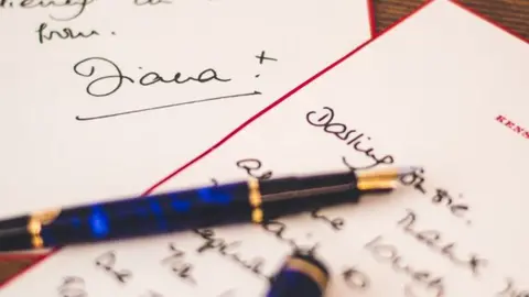 Lay's Auctioneers Letters written by Princess Diana