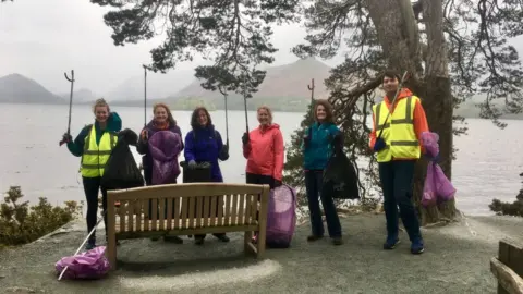 Friends of the Lake District Previous litter pick