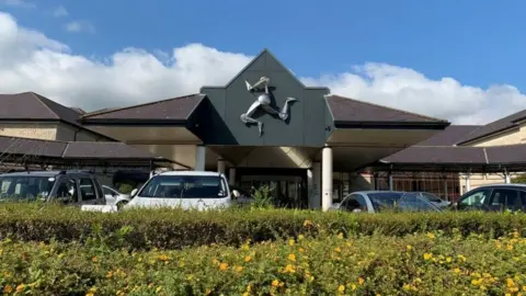 BBC Entrance to Noble's Hospital