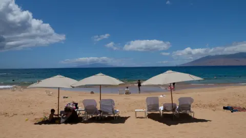 Holly Honderich/BBC Chairs at Wailea Beach