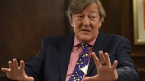 JEFF OVERS/BBC Stephen Fry