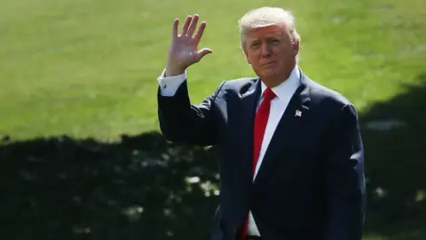 Getty Images US president Donald Trump