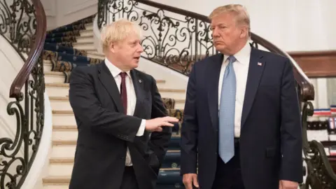 Getty Images Boris Johnson and Donald Trump