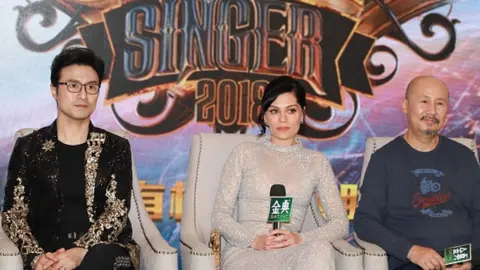 Getty images - VCG Wang Feng, Jessie J and Tengger