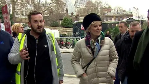 BBC James Goddard and Anna Soubry