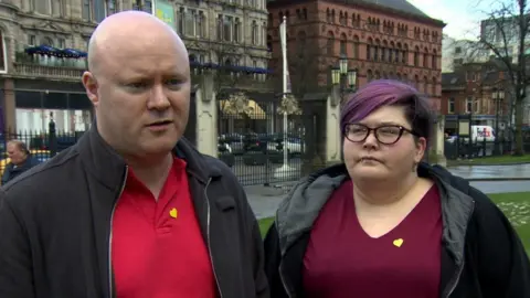 BBC Ciaran Ward and Lizzie Lyle