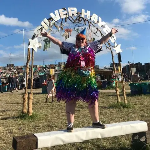 Abi Ward Abi Ward at Glastonbury