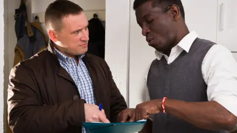 Getty Images Tenant and landlord