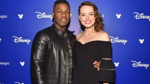 Getty Images John Boyega and Daisy Ridley