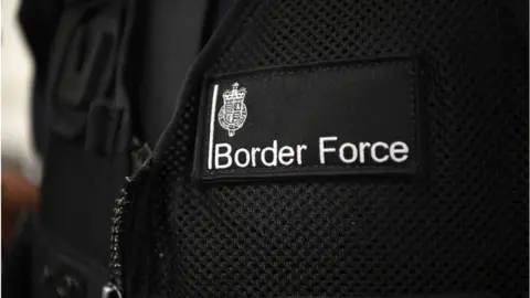 Getty Images Border Force uniform