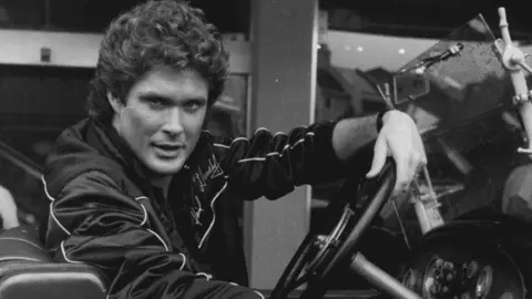 Getty Images David Hasselhoff starred in the TV series Knight Rider