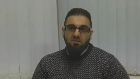 Met Police Still from a video clip showing Usman Khan praising Learning Together