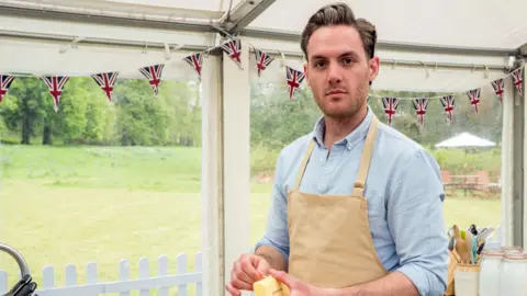 Channel 4 Great British Bake off contestant Tom