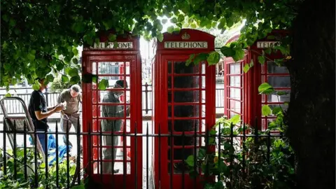 Getty Images Red telephone box