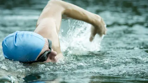 Getty Images Stock image of an open water swimmer