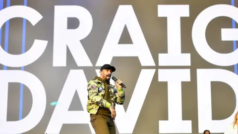 PA Craig David performs