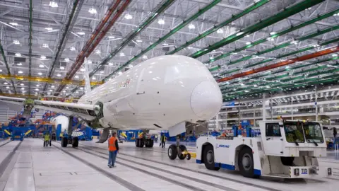 Boeing The first South Carolina-built Boeing 787