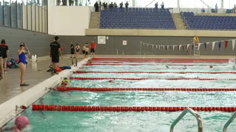 BBC Sandwell Aquatics pool