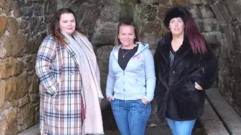 Rachel Douglas Rachel Douglas, Amy Dolan and Laura Keen in Beadnell