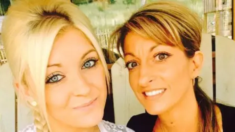 Claire Danks Lauren and Claire Danks