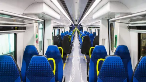 Northern Inside the new train