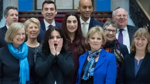 PA Media Independent Group MPs, February 2019