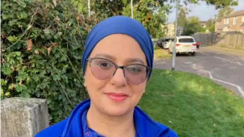 Luke Deal/BBC Amna Sheikh