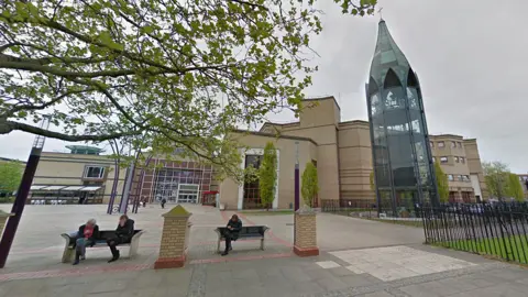 Google Centre of Basildon showing Towngate Theatre