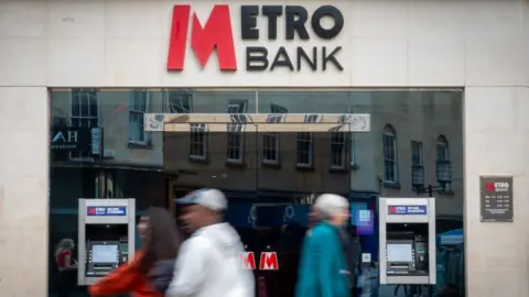 Getty Images Metro Bank branch