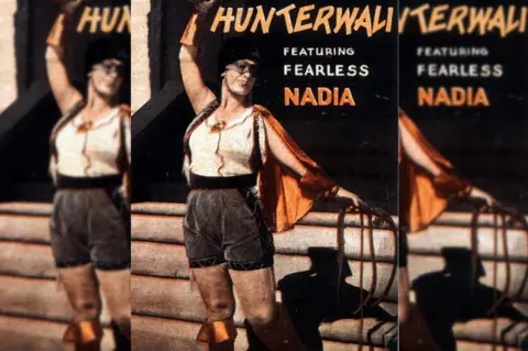 Alamy Nadia in Hunterwali poster