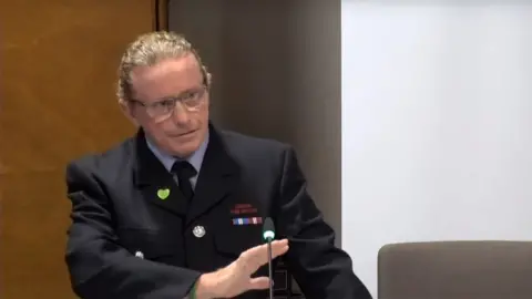 Grenfell Tower Inquiry Desmond Murphy giving evidence to the inquiry