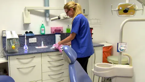 BBC Dental hygienist Pauline Thomson