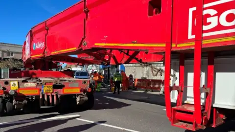 Richard Haugh/BBC Abnormal Road on Norwich Road, Ipswich