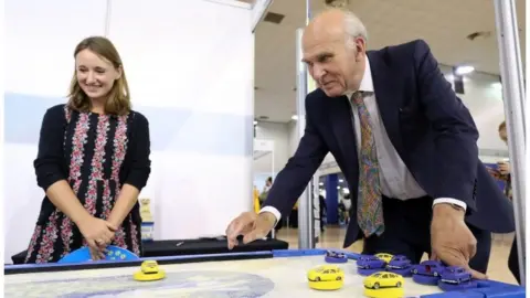 PA Sir Vince Cable at the Lib Dem conference