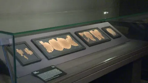 The earliest known extracts on papyrus from the four gospels on display in Dublin