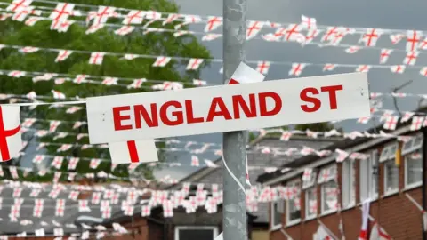 Getty Images England Street in Oldham