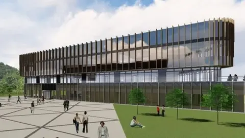 UWTSD Canolfan yr Egin - artist's impression