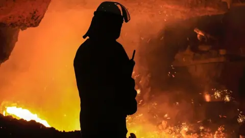 Getty Images Steelworker