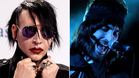 Getty Images / BBC Marilyn Manson and Kasabian