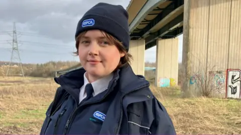 RSPCA inspector Kristy Ludlam