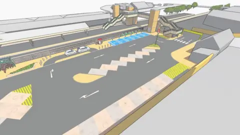 GWR An artist's impression of what the station will look like