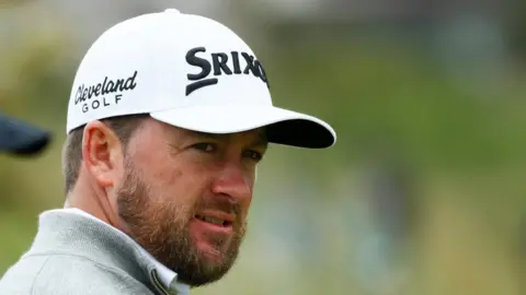 Reuters Graeme McDowell during practice