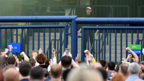 AFP/Getty Images Kalvin Phillips cheering