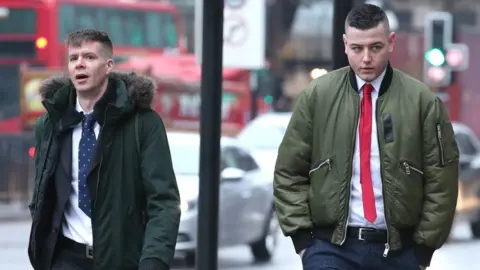 PA George Mason and Nicholas Mullan