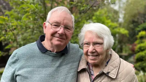 Jess Lord/BBC Robert Isdale, 81, and wife Margaret, 80